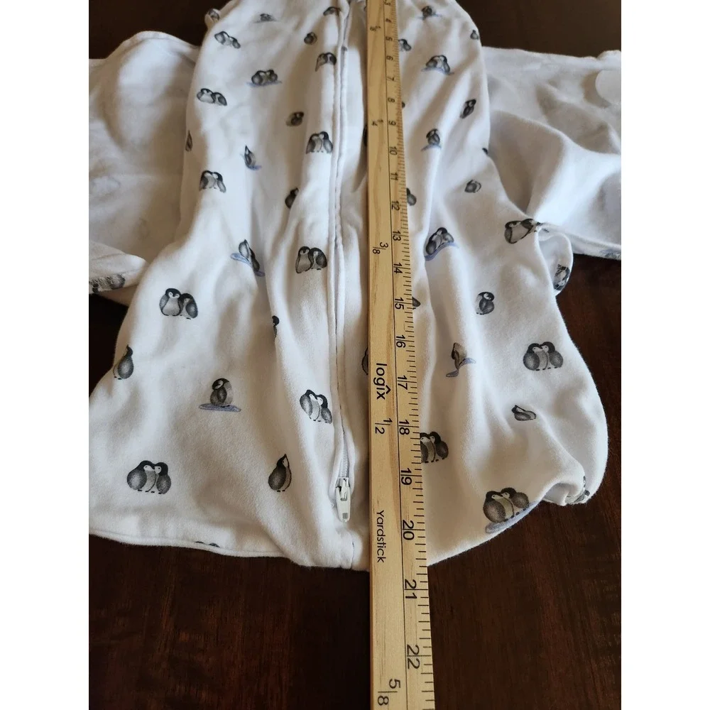 Halo Baby Sleep Sack Swaddle Newborn 0-3 Months Cotton Penguin Print